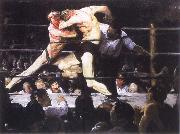 George Wesley Bellows Stag at Sharkey-s oil painting